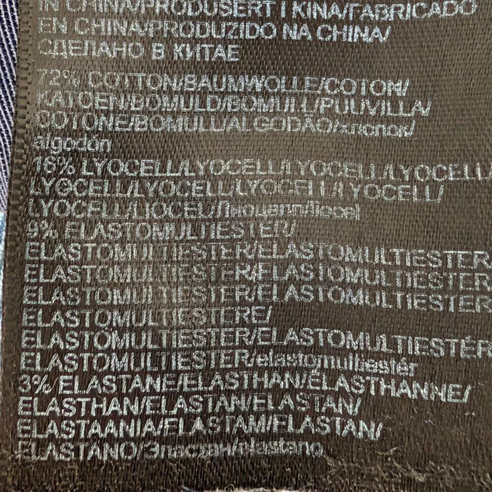 1035 – NYDJ Curves 360 Jeans Blue Size 16 Short $17.00 - Picture 9 of 10